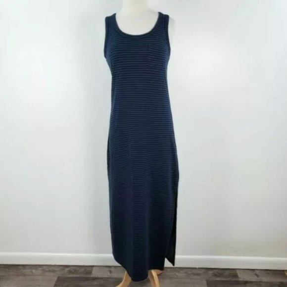 - Paraphrase Sleeveless Striped Maxi Dress Size Small - Picture 1 of 9